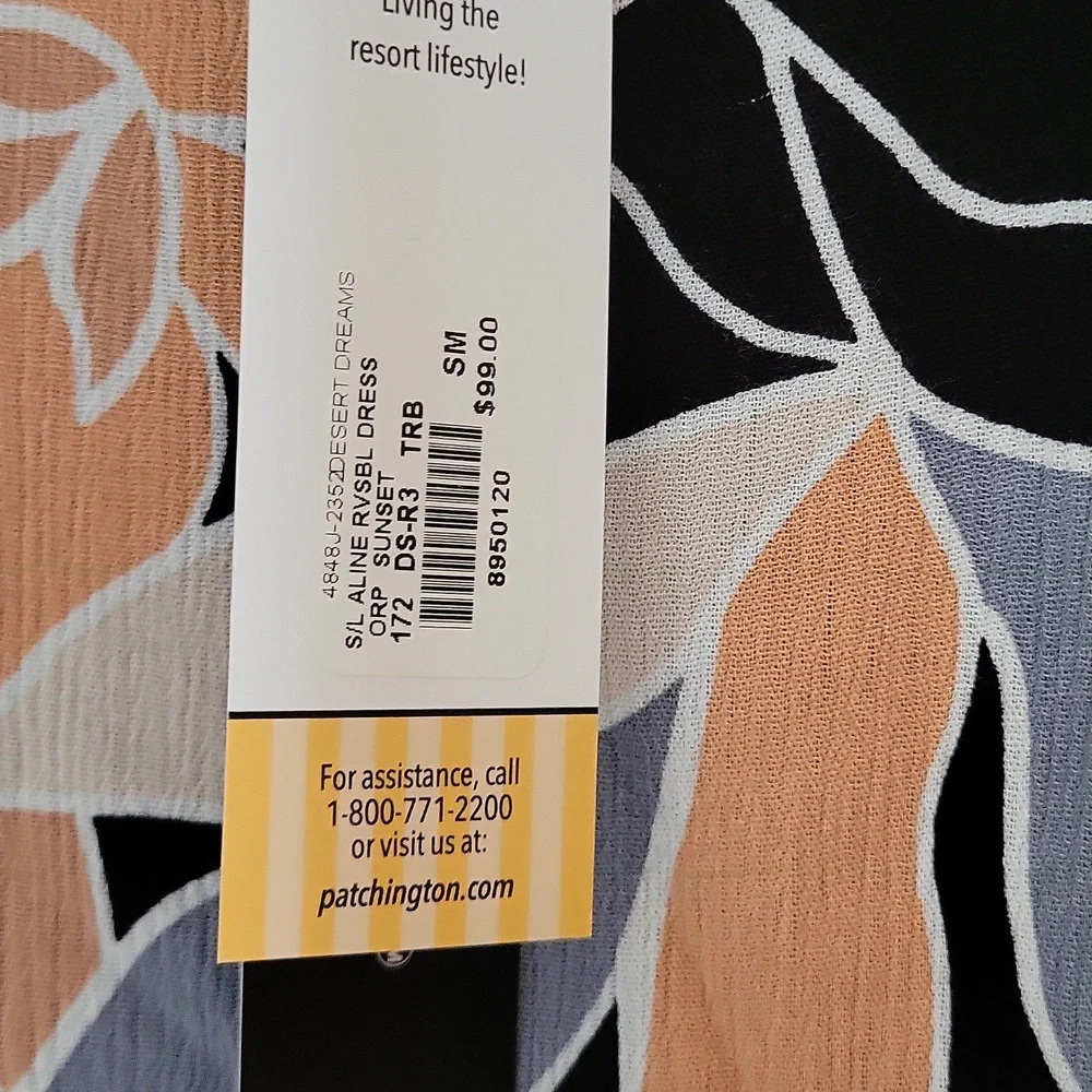 Tribal reversible dress NWT - Picture 3 of 7